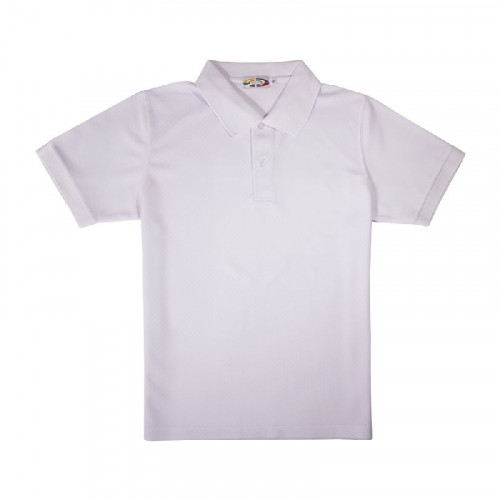 透氣短袖Polo-Shirt - WB1419/特白